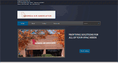 Desktop Screenshot of georgiaairassociates.com